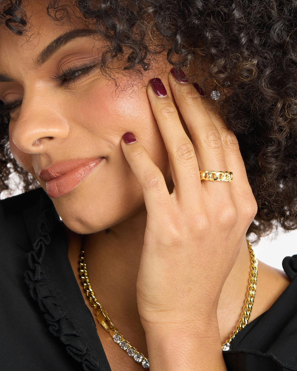 Julian 6.8mm Ring - Gold