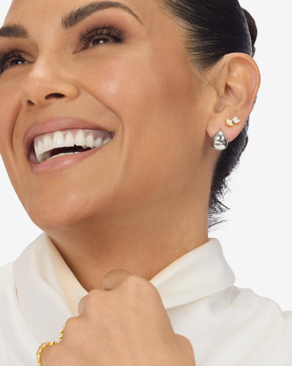 Lil' Norah Earrings - Silver