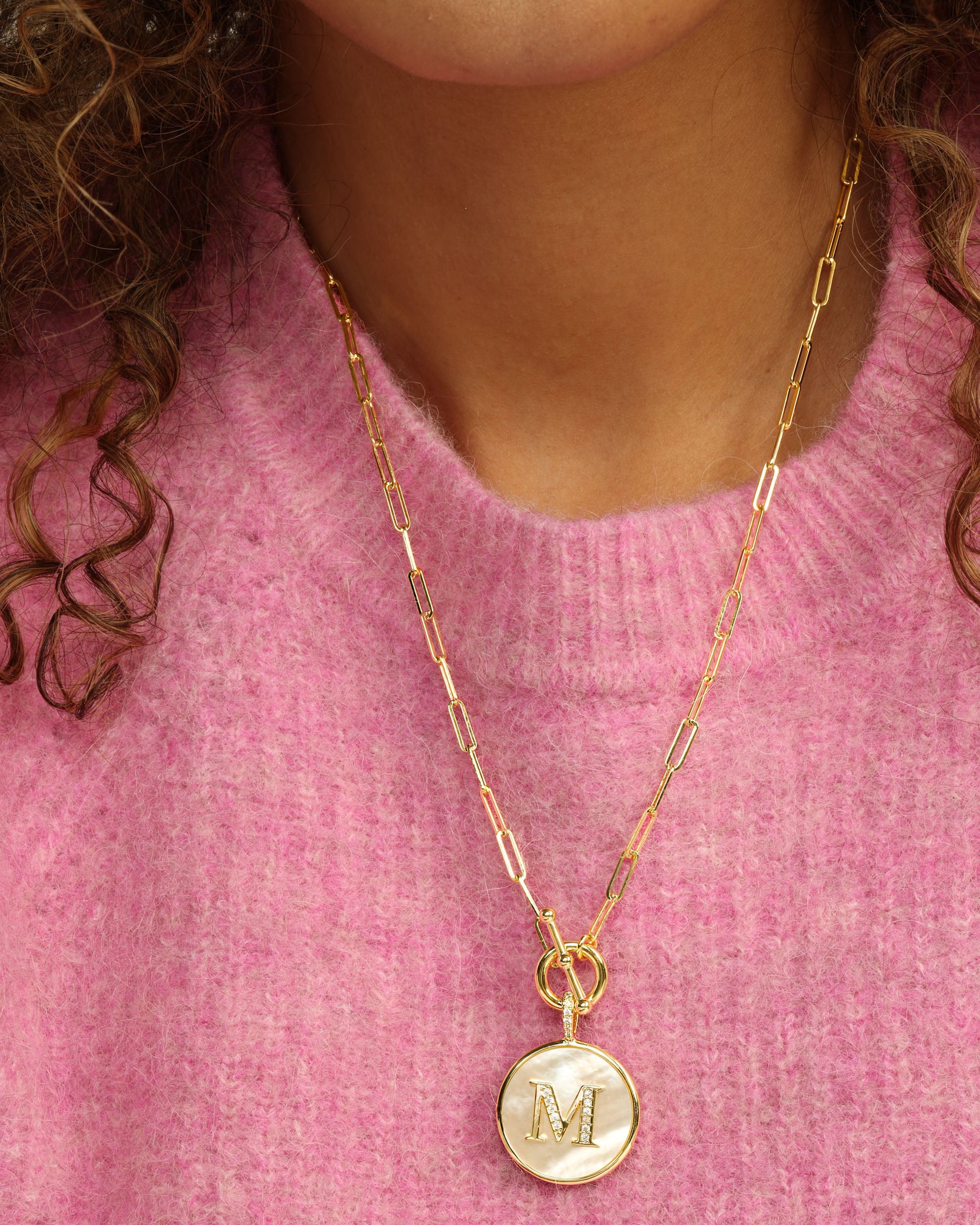 MELINDA MARIA: SHE'S A BOSS STACKED RING-GOLD main image 1