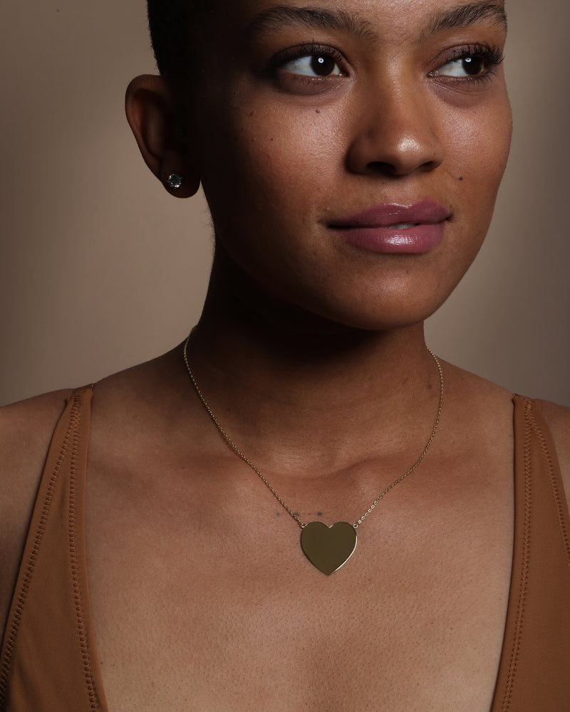 Wrap Around Xl Heart Necklace main image 1