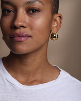 "She's So Smooth" Pave Hoops
