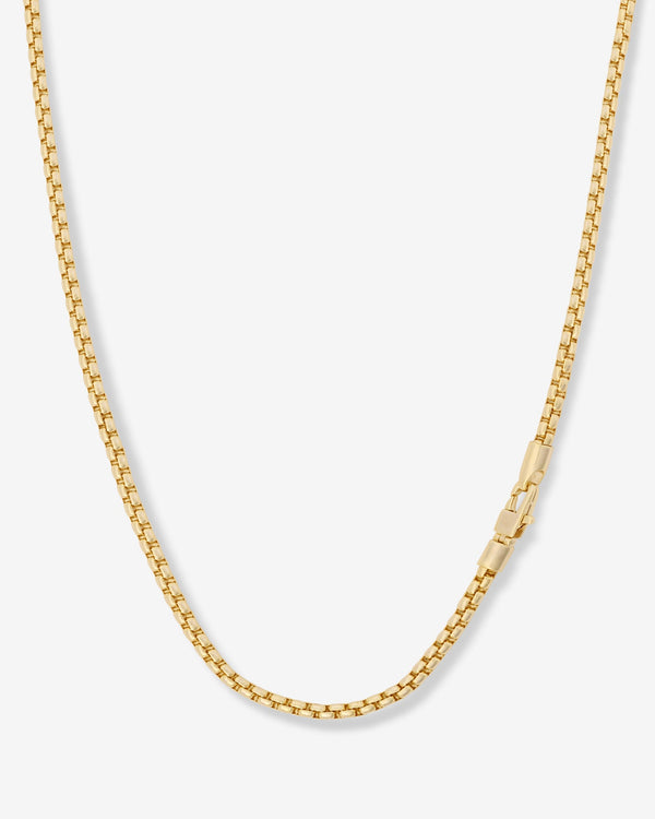 Logan Rolo Chain Necklace - Gold