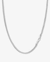 Harper Franco Chain Necklace - Silver