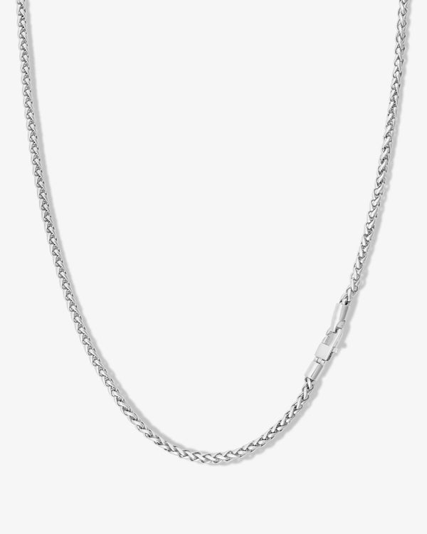 Harper Franco Chain Necklace - Silver