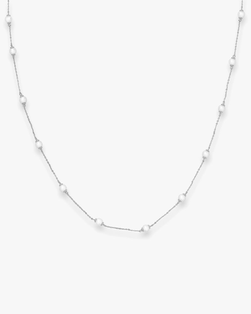 Perfect Pearl Infinity Necklace