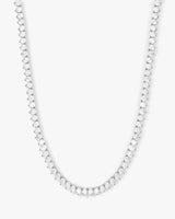 Mama Not Your Basic Tennis Necklace 18"
