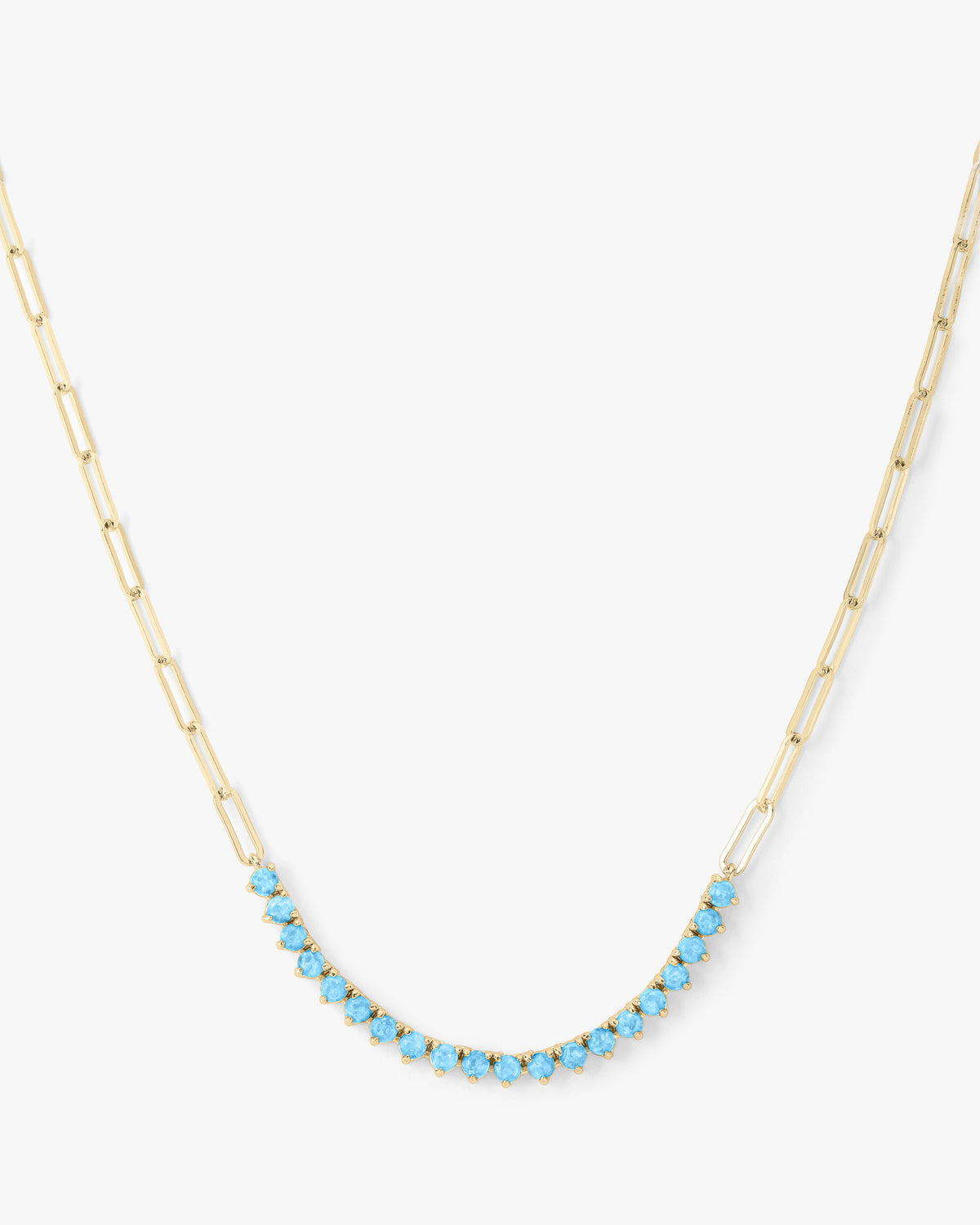 Silver Not Your Basic Graduated Tennis Necklace