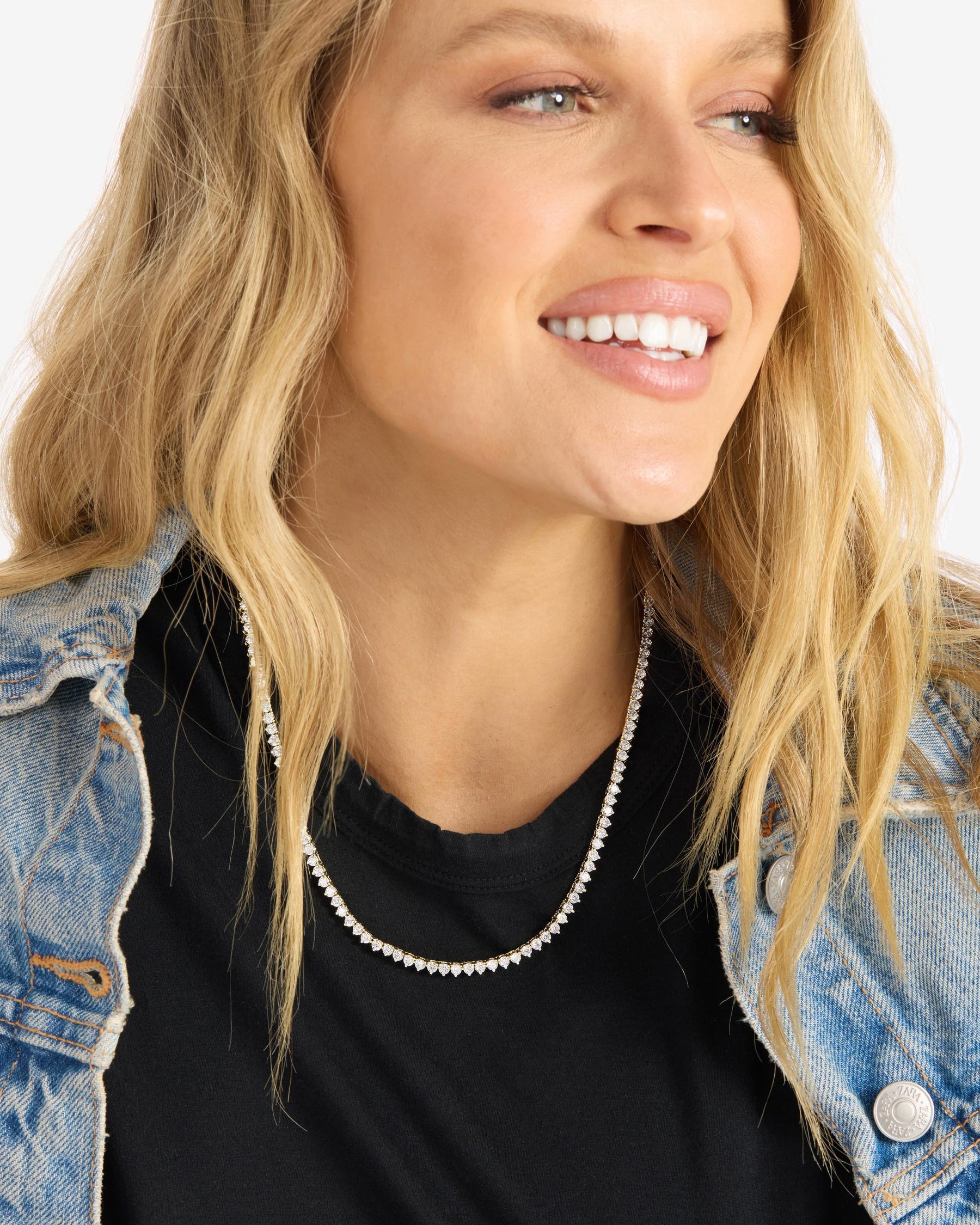 Mama Not Your Basic Tennis Necklace 16