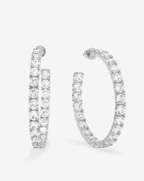 MELINDA MARIA: SHE'S AN ICON HOOP- SILVER .75 main image 0