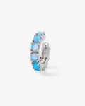"Oh She Fancy" Ear Cuff - Silver|Blue Opal