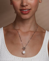 Life's A Ball Pearl Pendant Necklace