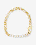 Pavé Julian Loves Diamonds Bracelet 6mm - Gold|White Diamondettes