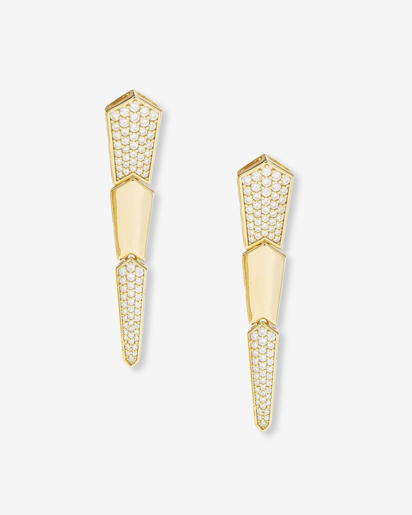 XL Serpent Drop Earrings