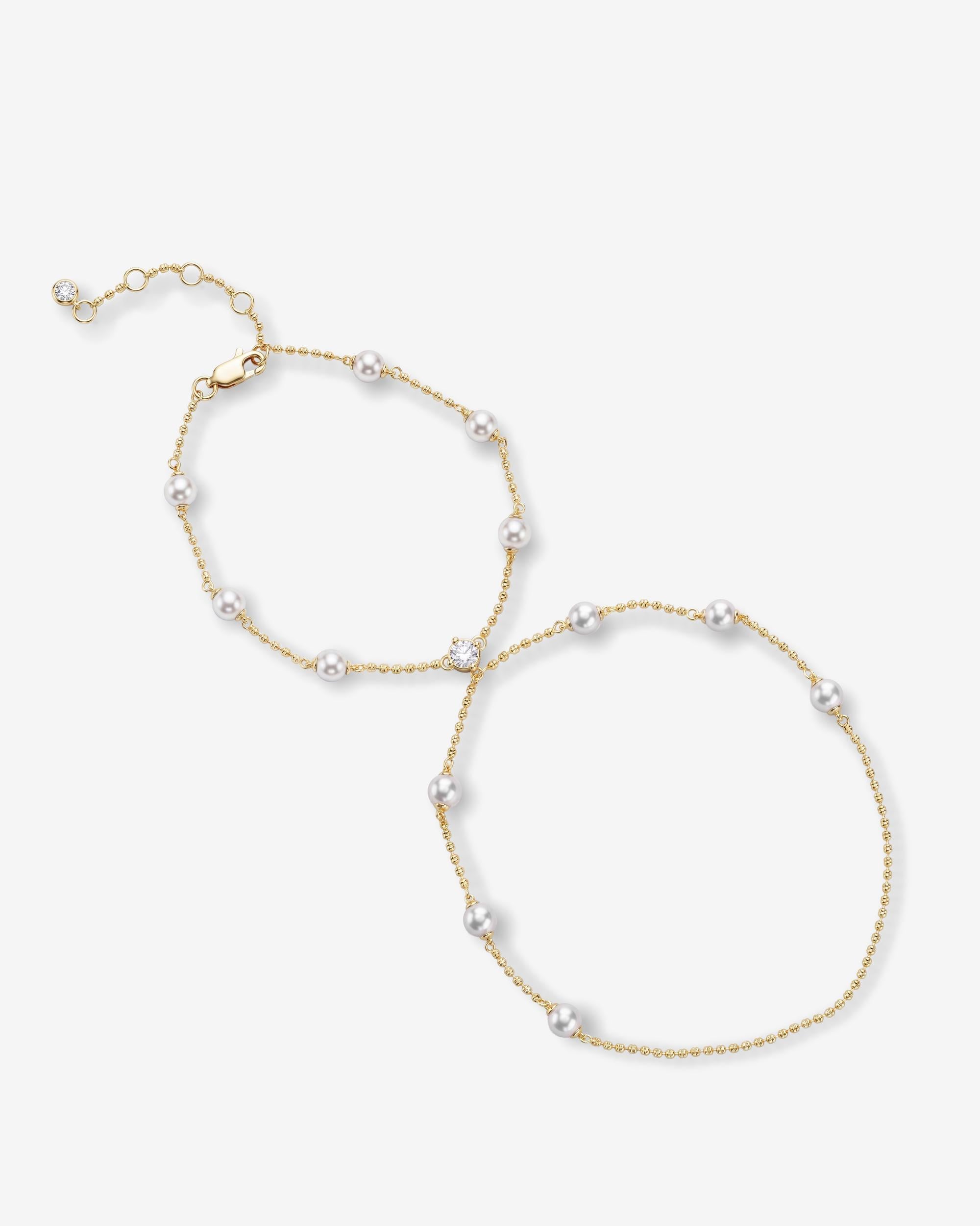 Perfect Pearl Hand-Chain - Gold