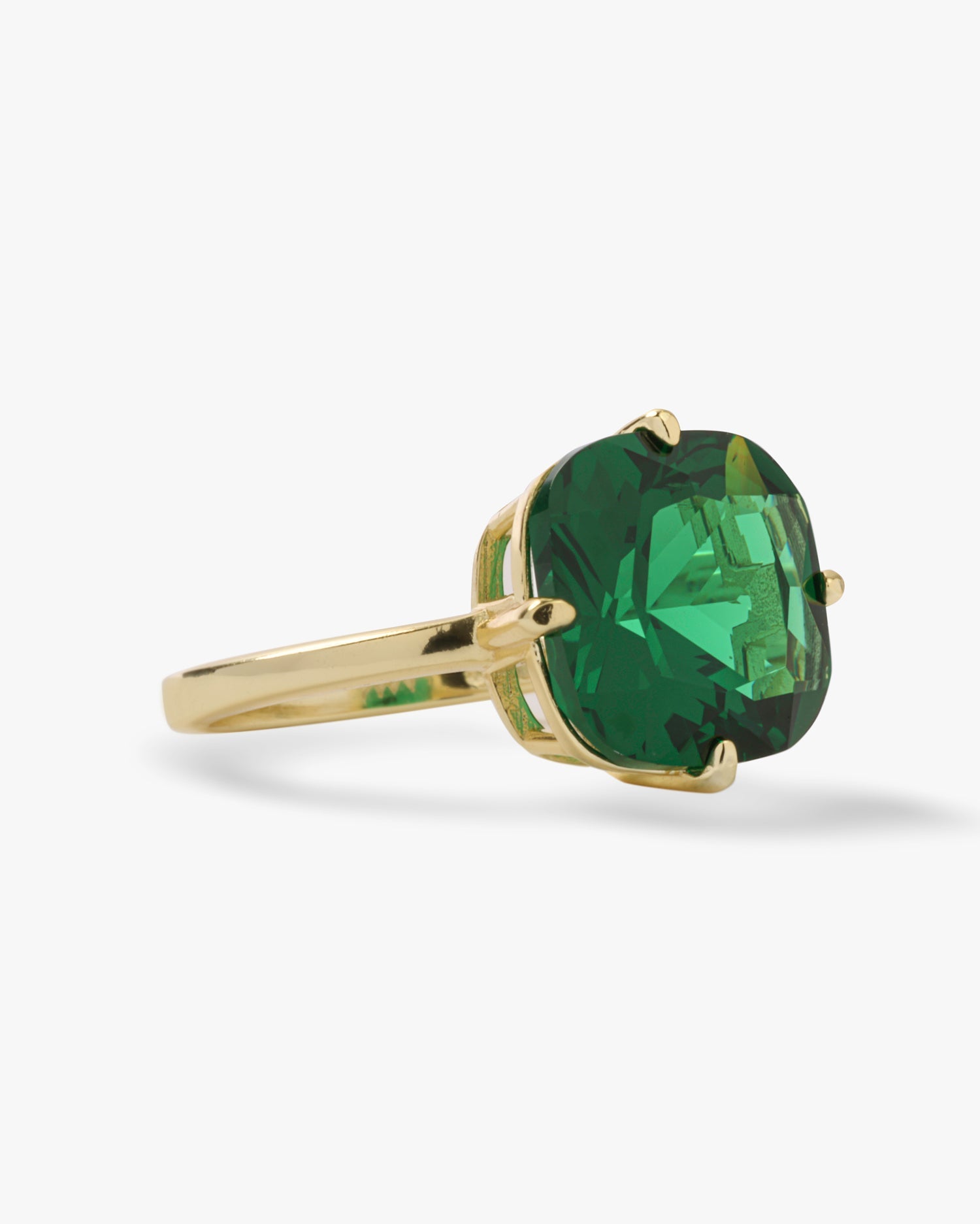 Grand Empress Ring - Gold|Emerald