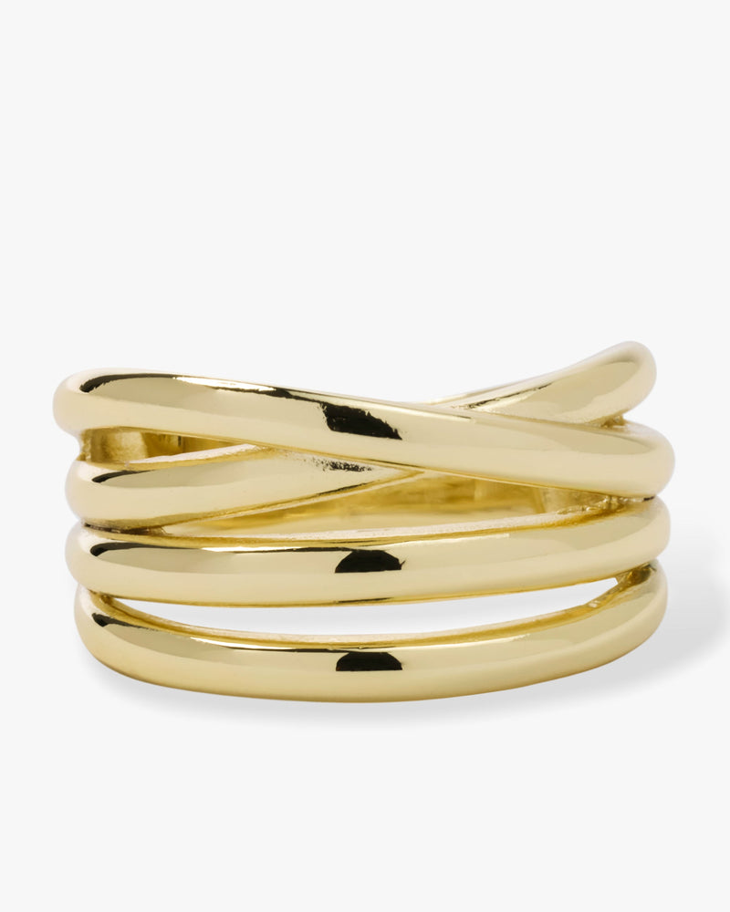 "She's So Smooth" Stacked Ring - Gold