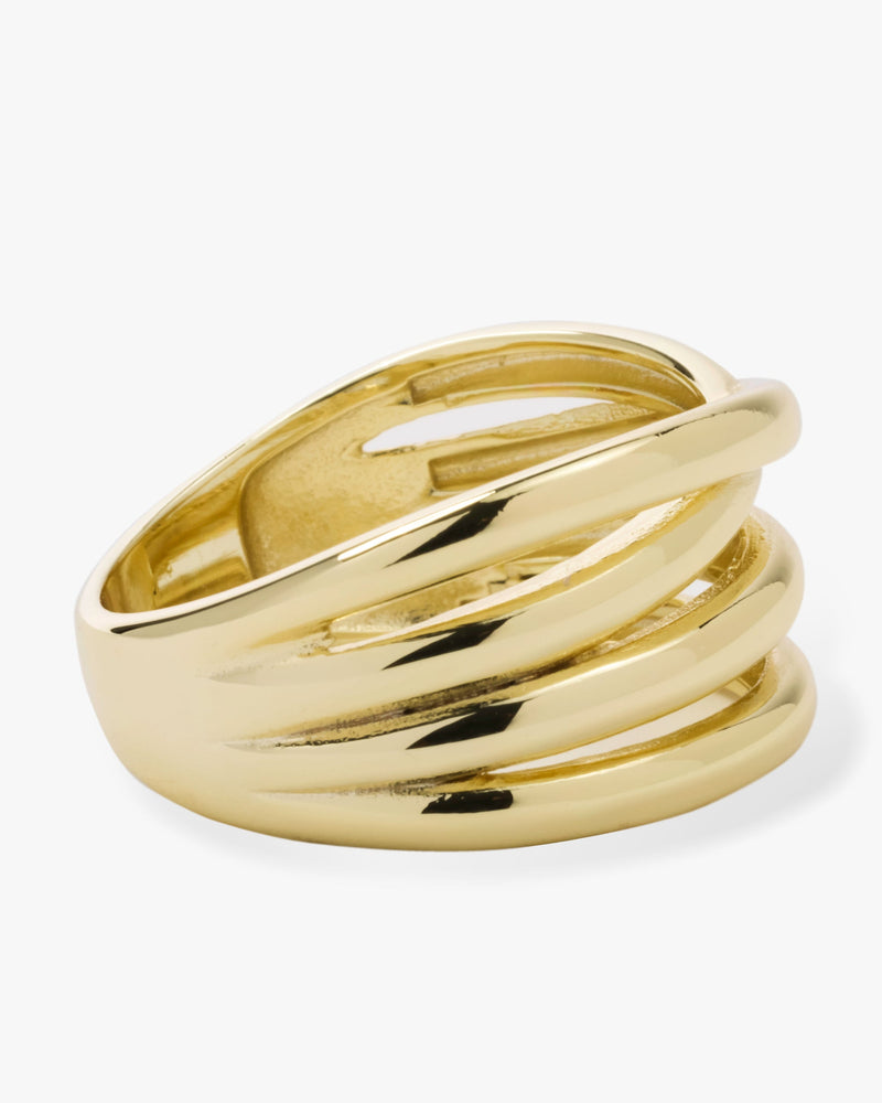 "She's So Smooth" Stacked Ring - Gold