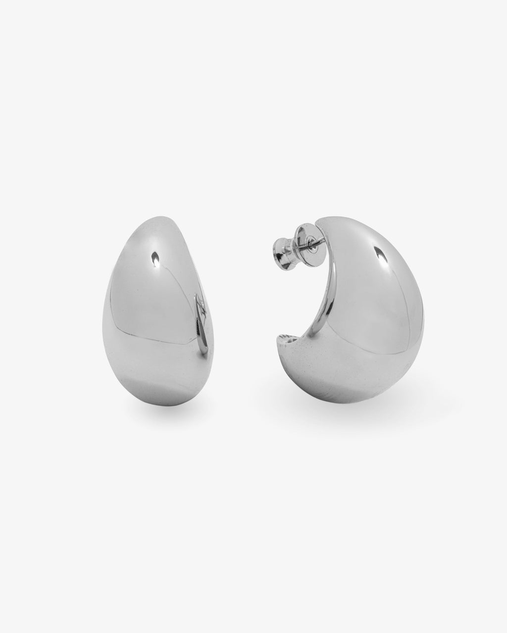 "Shes So Smooth" Teardrop Hoops