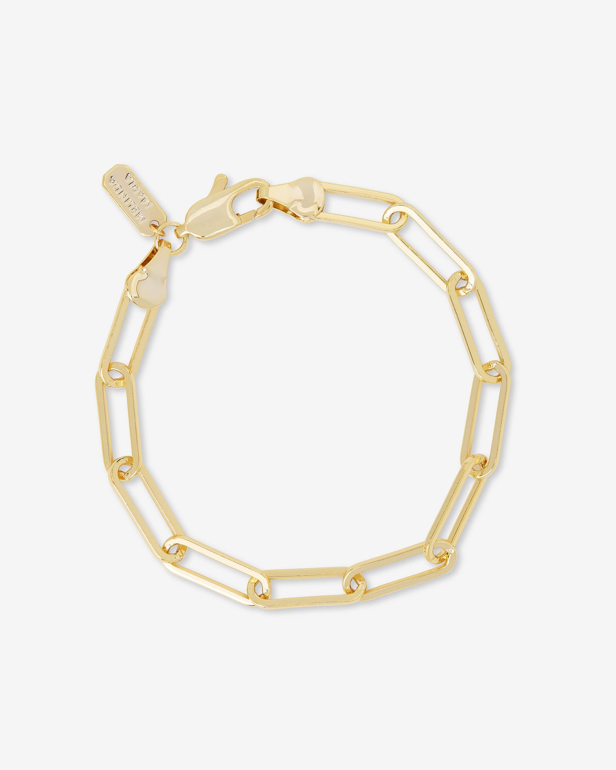 Samantha Chain Link Bracelet 5mm - Gold