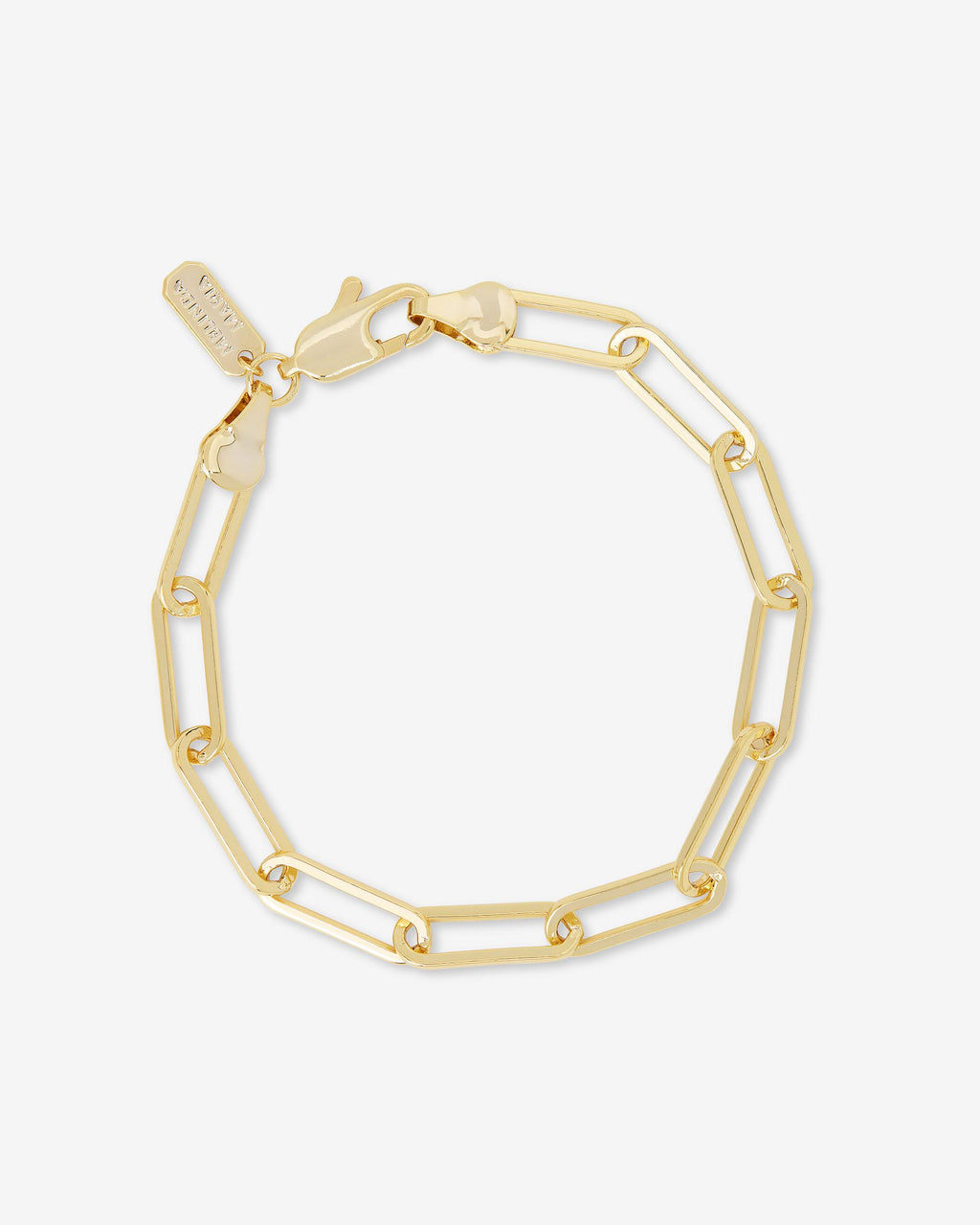 Samantha Chain Link Bracelet 5mm | Everyday Gold – Melinda Maria