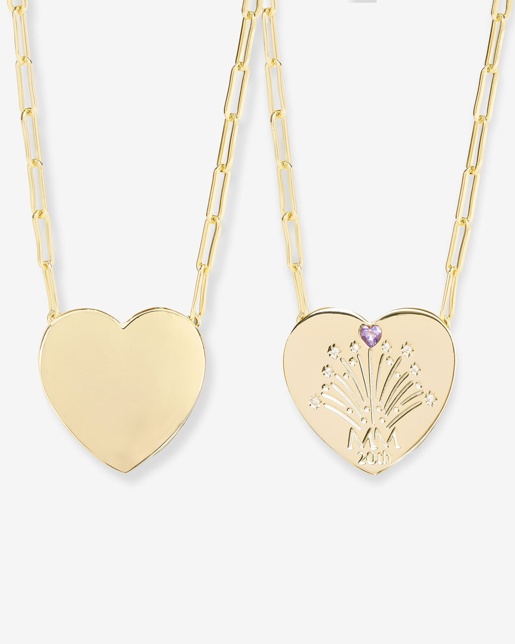 The Limited Edition 20th Anniversary Necklace - Gold|White Diamondettes