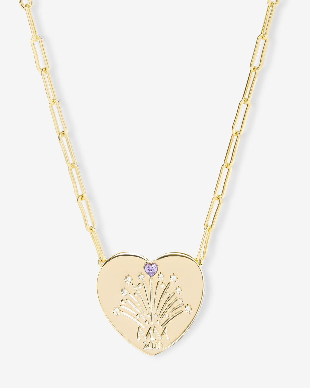 The Limited Edition 20th Anniversary Necklace - Gold|White Diamondettes