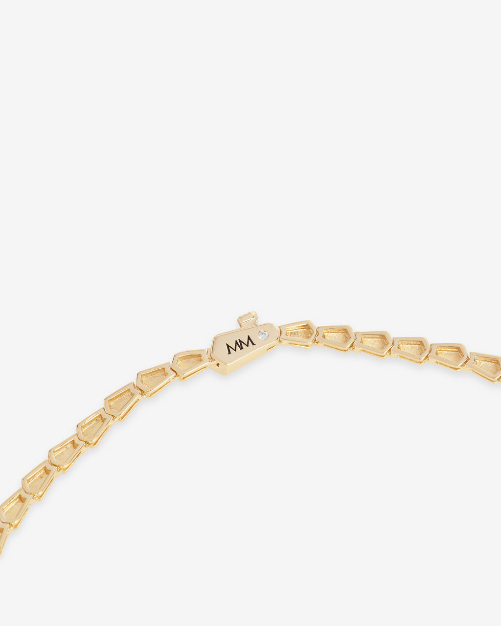 Serpent Lariat Necklace - Gold