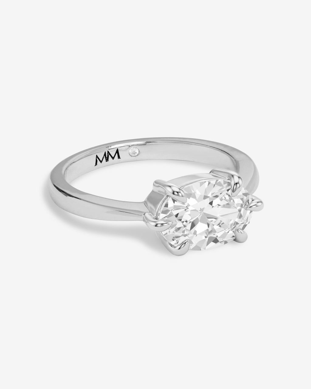 Sharp Point Ring She's on Point Ring - Silver|White Diamondettes – Melinda Maria Jewelry