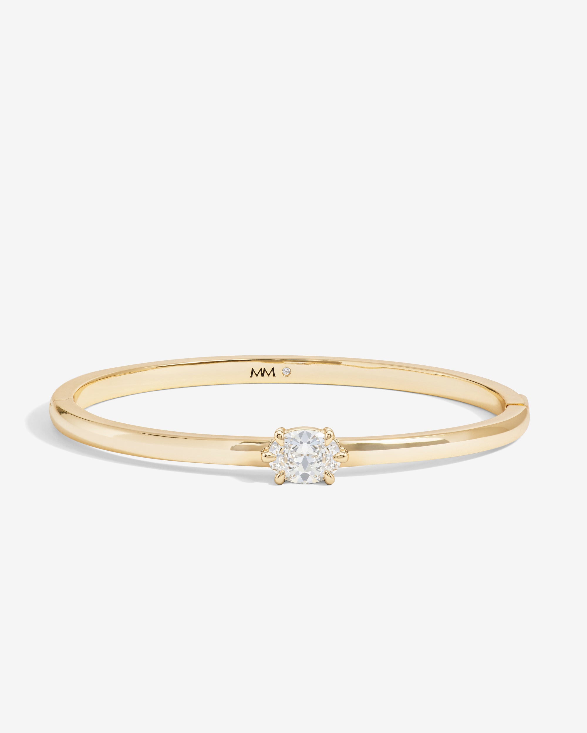 She's on Point Cuff - Gold|White Diamondettes