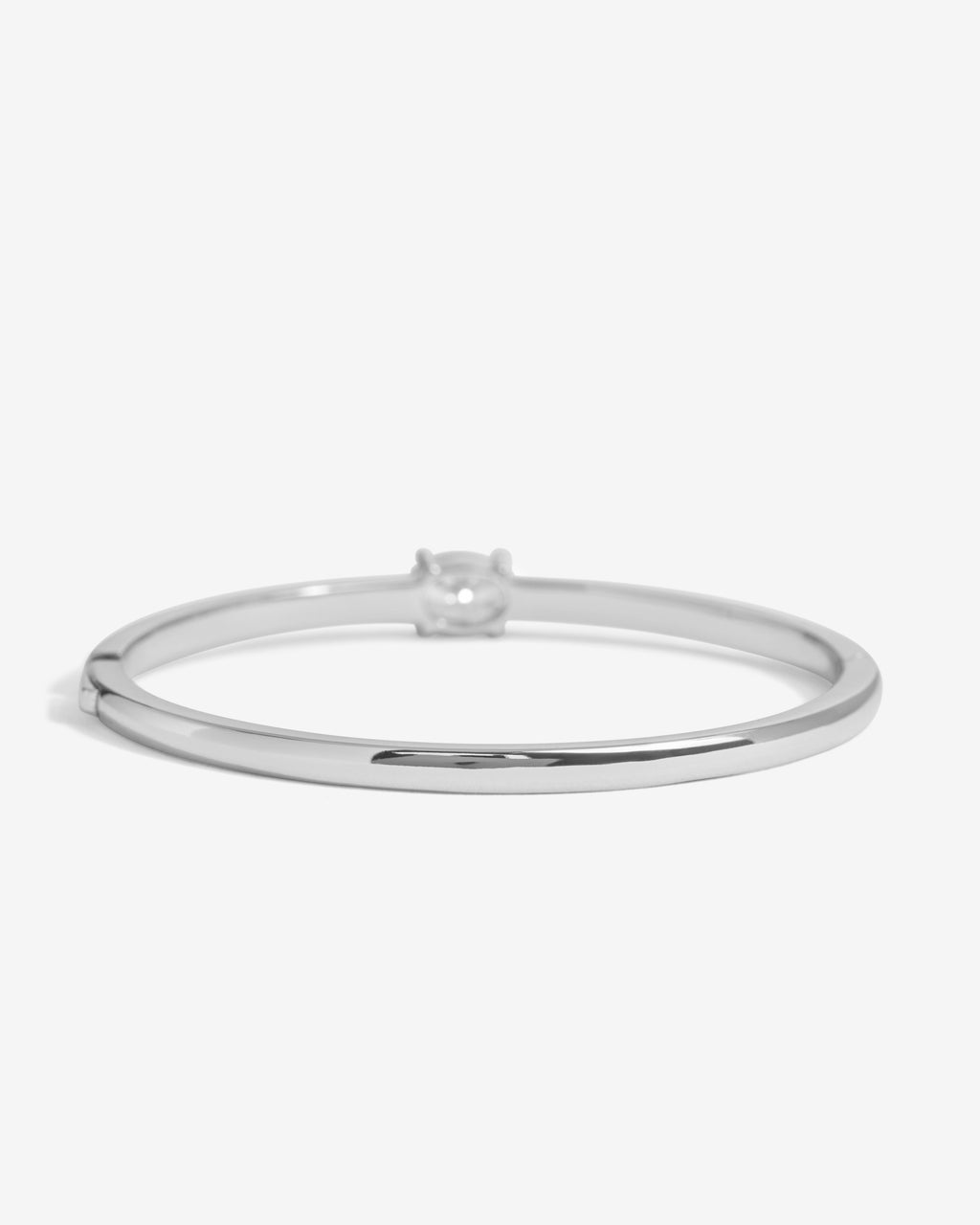 She's on Point Cuff - Silver|White Diamondettes