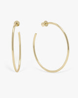 Not Your Average Mom Hoops 2" - Gold