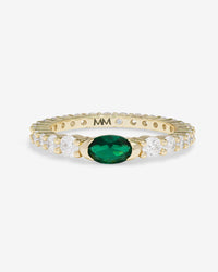 The Maven Ring - Gold|Emerald