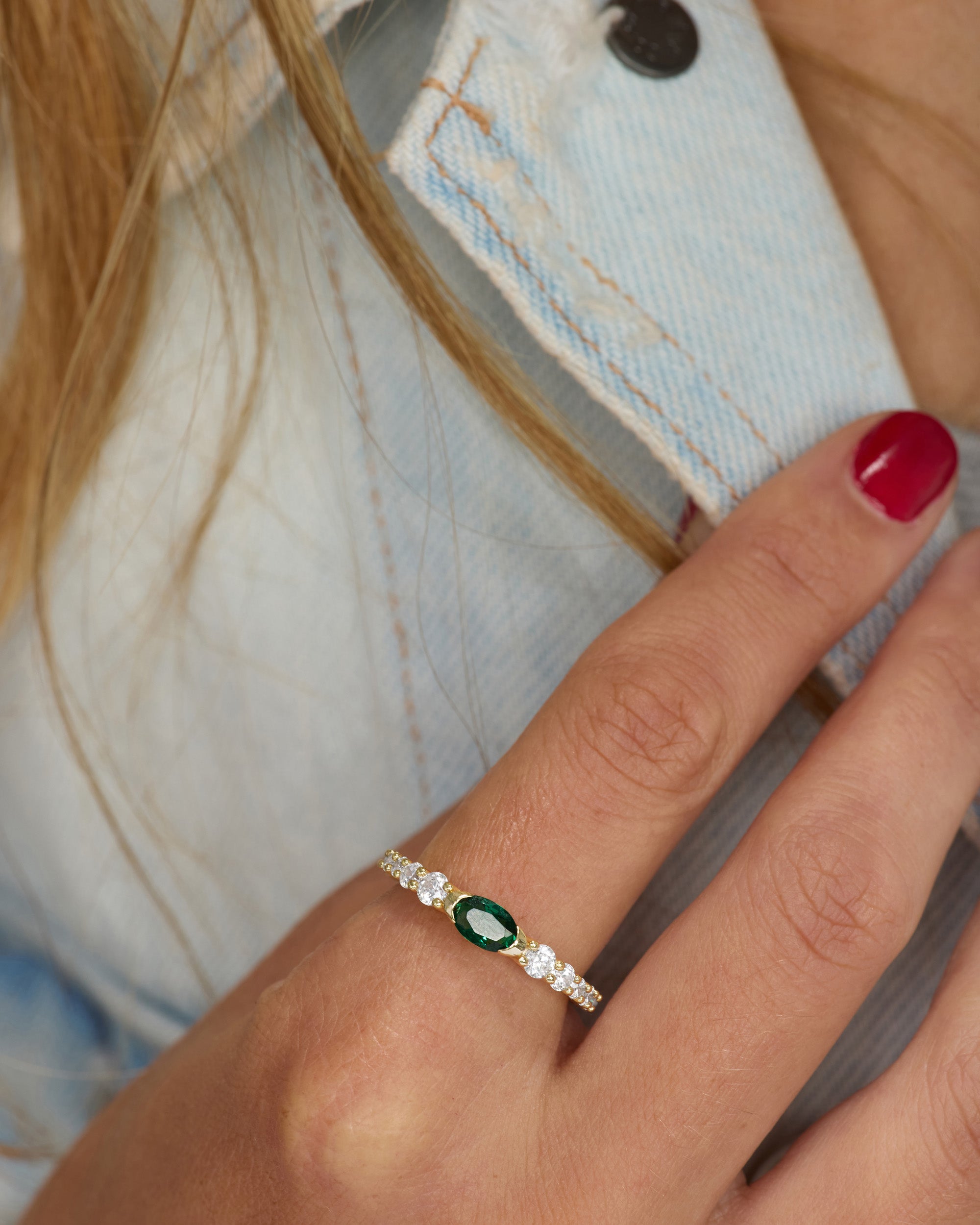 The Maven Ring - Gold|Emerald