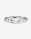 The Maven Ring - Silver|White Diamondettes