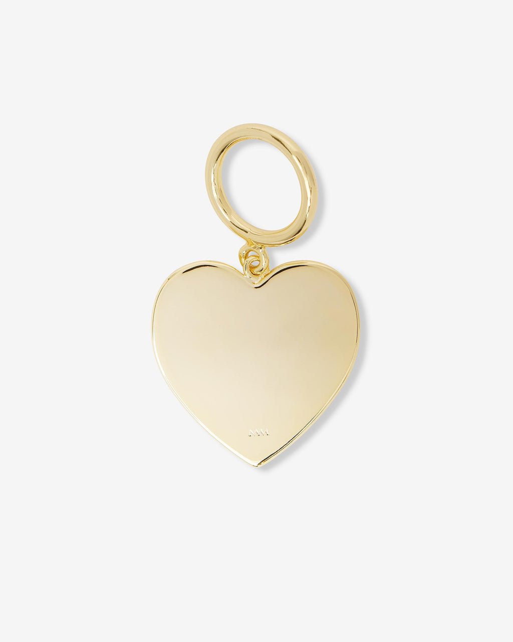XL Heart Engravable Dog Tag - Gold