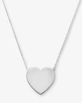 XL You Have My Heart Necklace - Silver