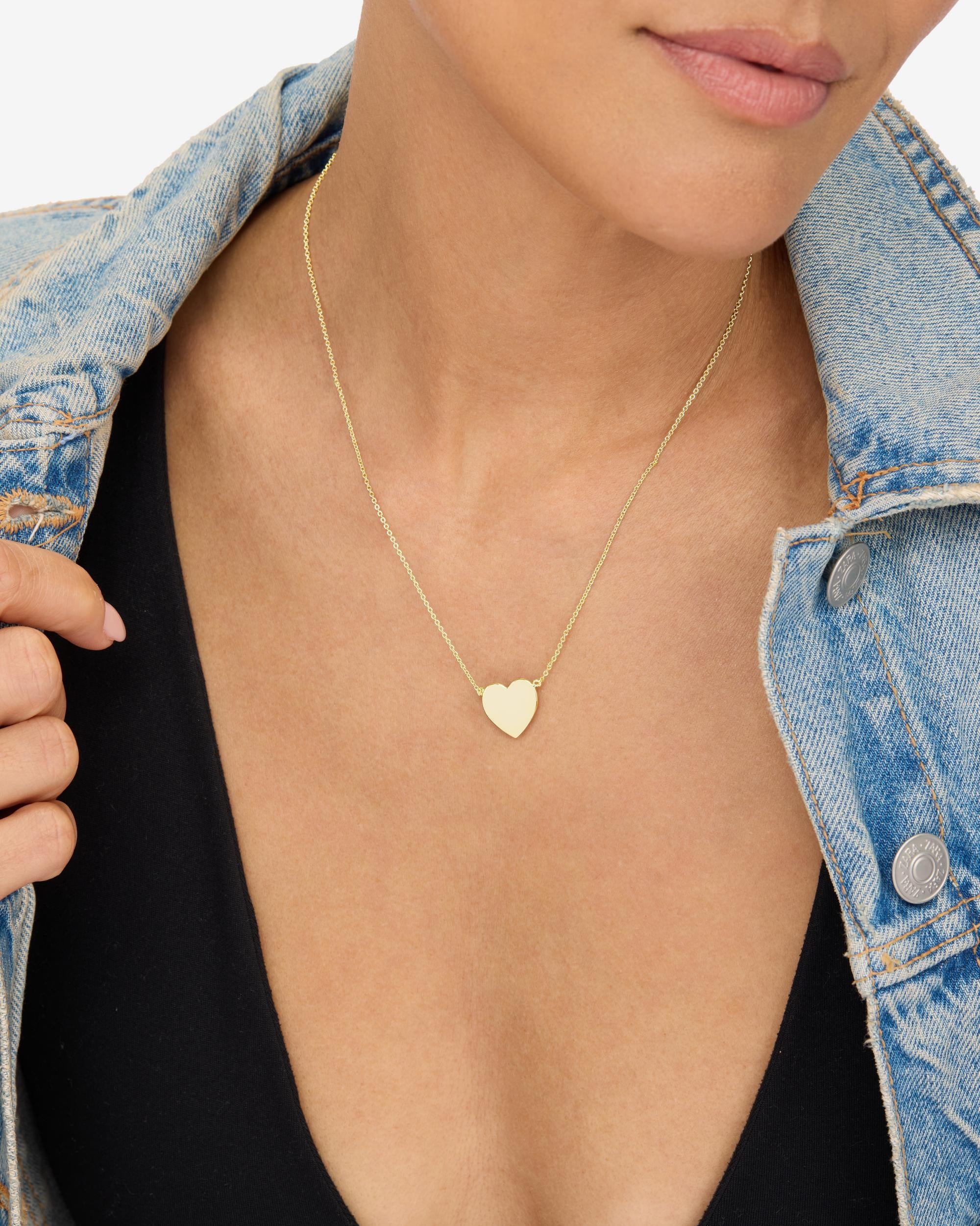You Have My Heart Necklace - Gold