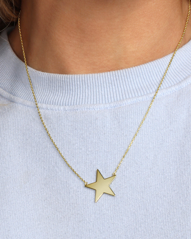 "You Are My Big Star" Necklace - Gold