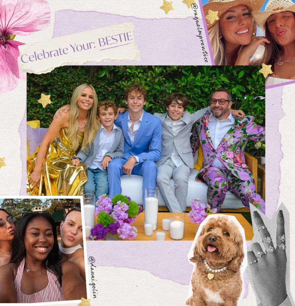 Melinda, family and friends collage