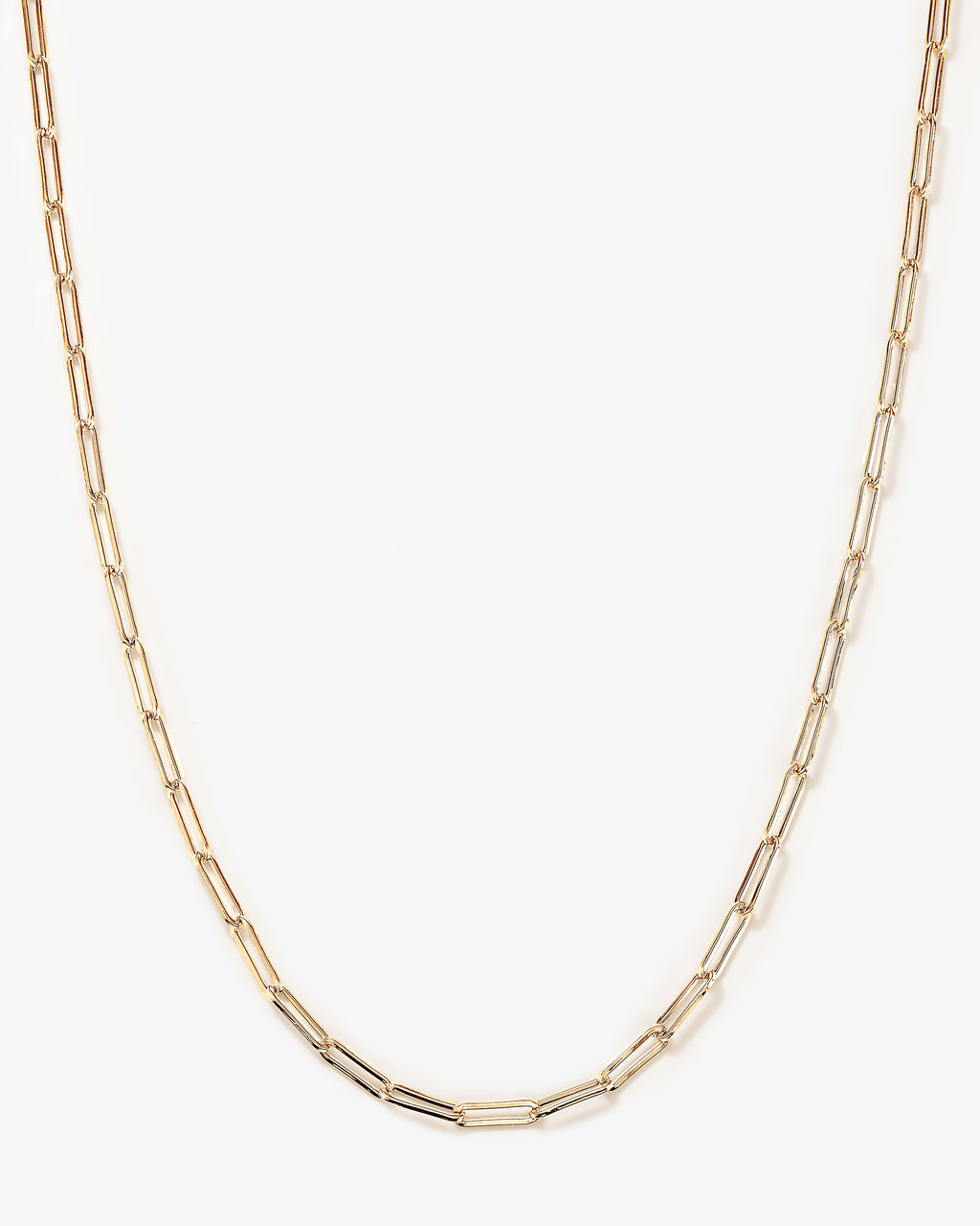 Samantha Chain Necklace 3mm - Gold