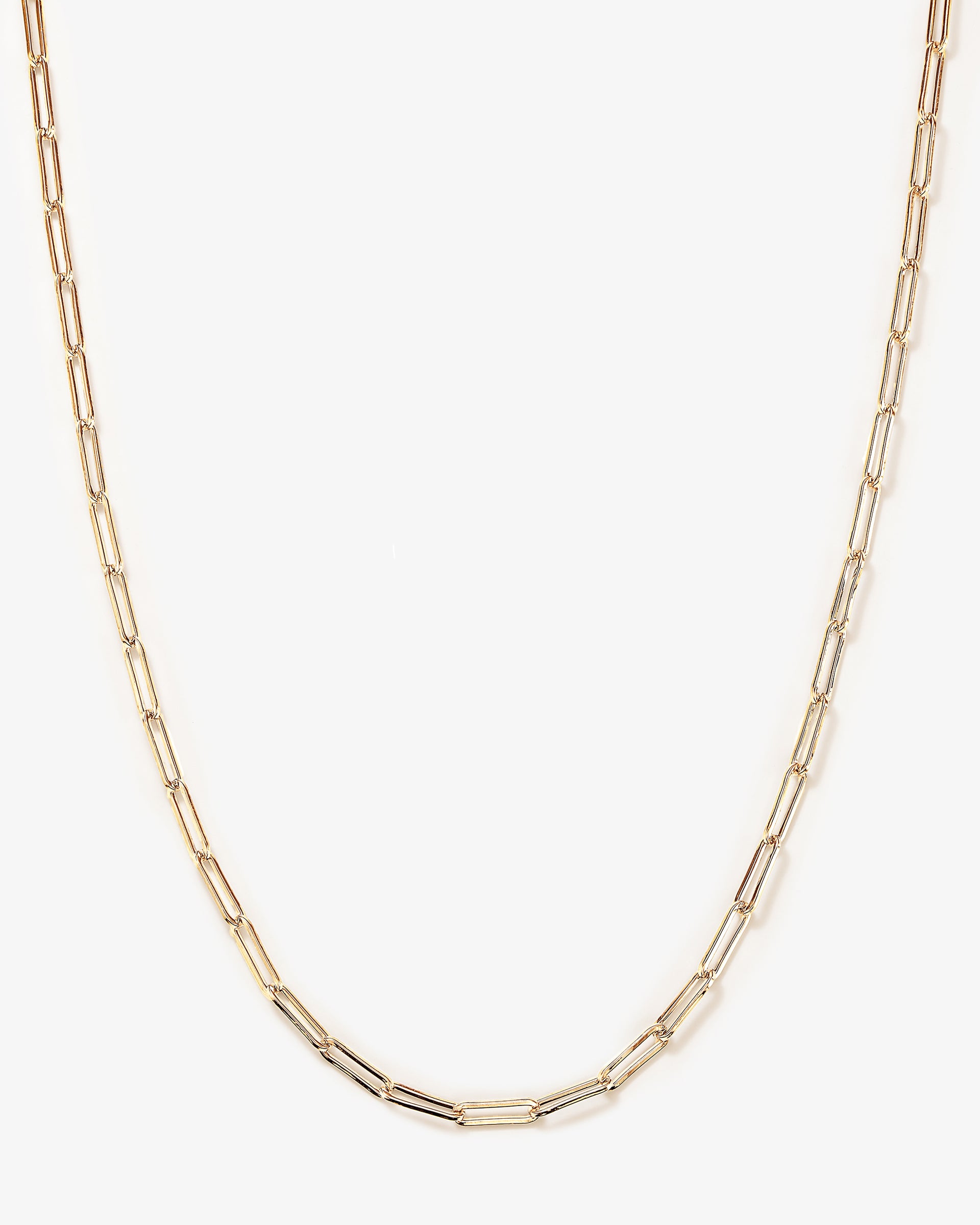Samantha Chain Necklace 3mm - Gold
