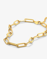 Carrie Chain Necklace - Gold