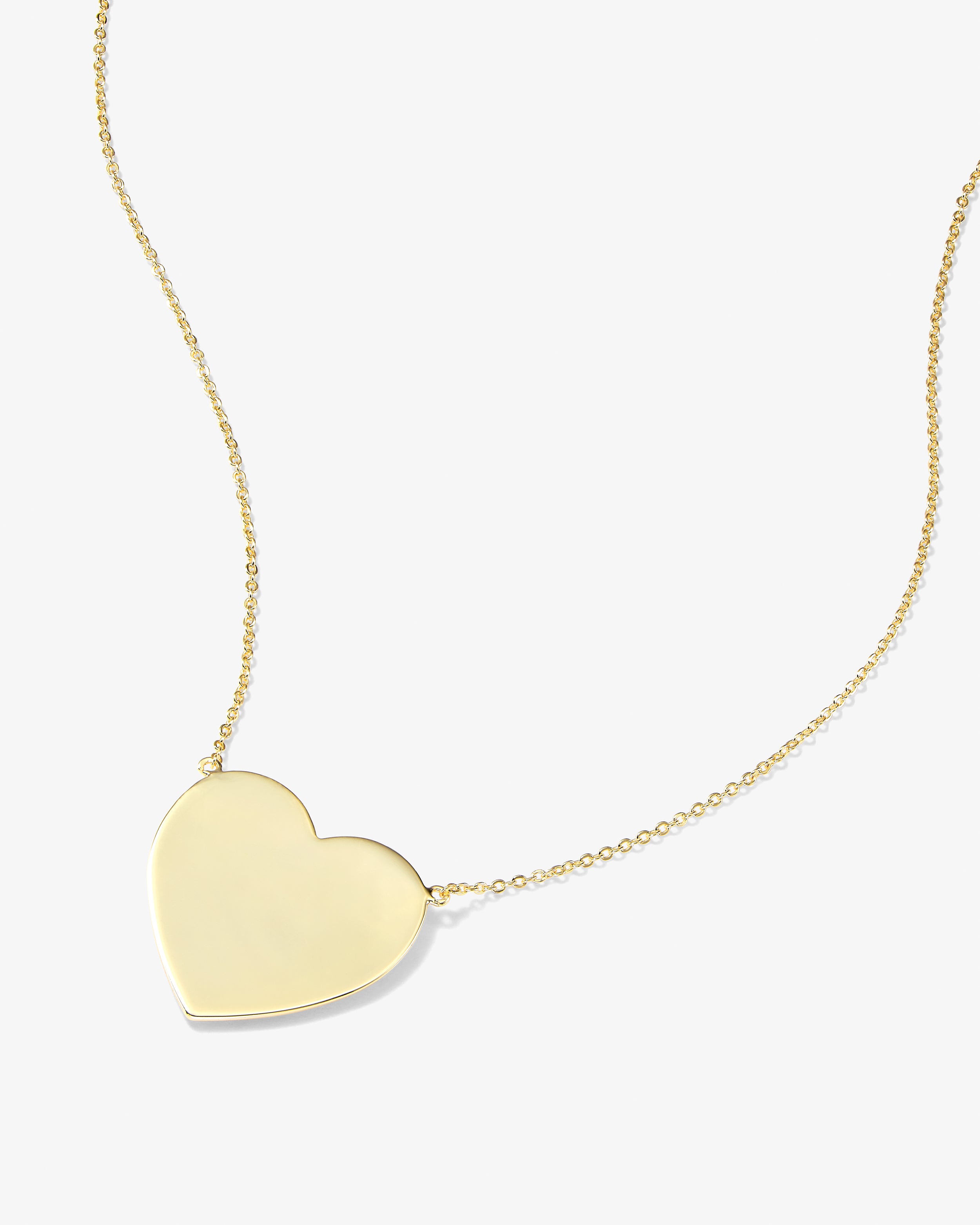XL You Have My Heart Necklace - Gold
