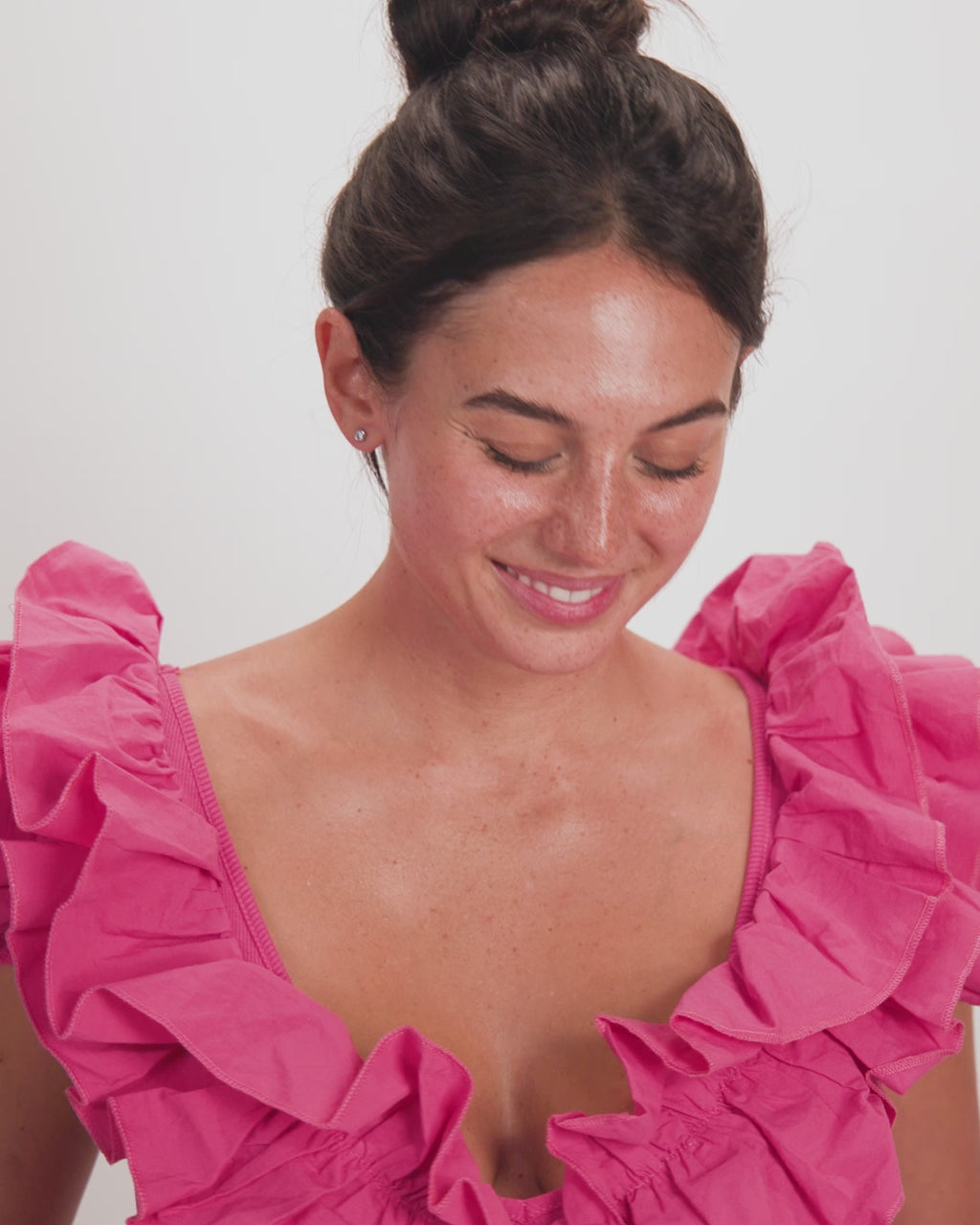 Baroness 4mm Studs - Silver|White Diamondettes