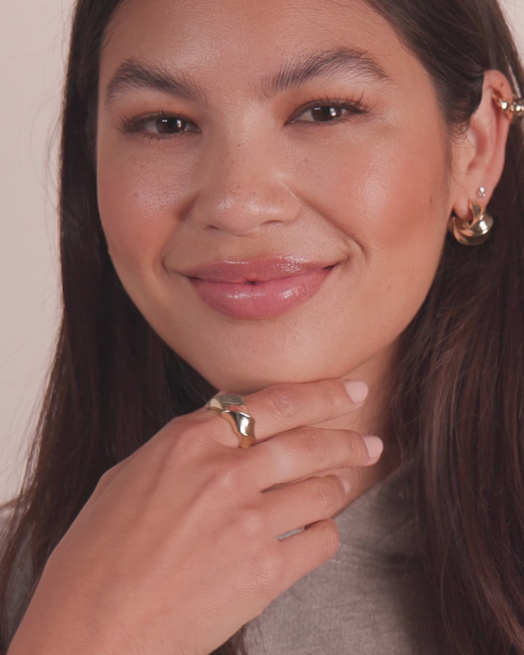 With a Twist Ring - Gold