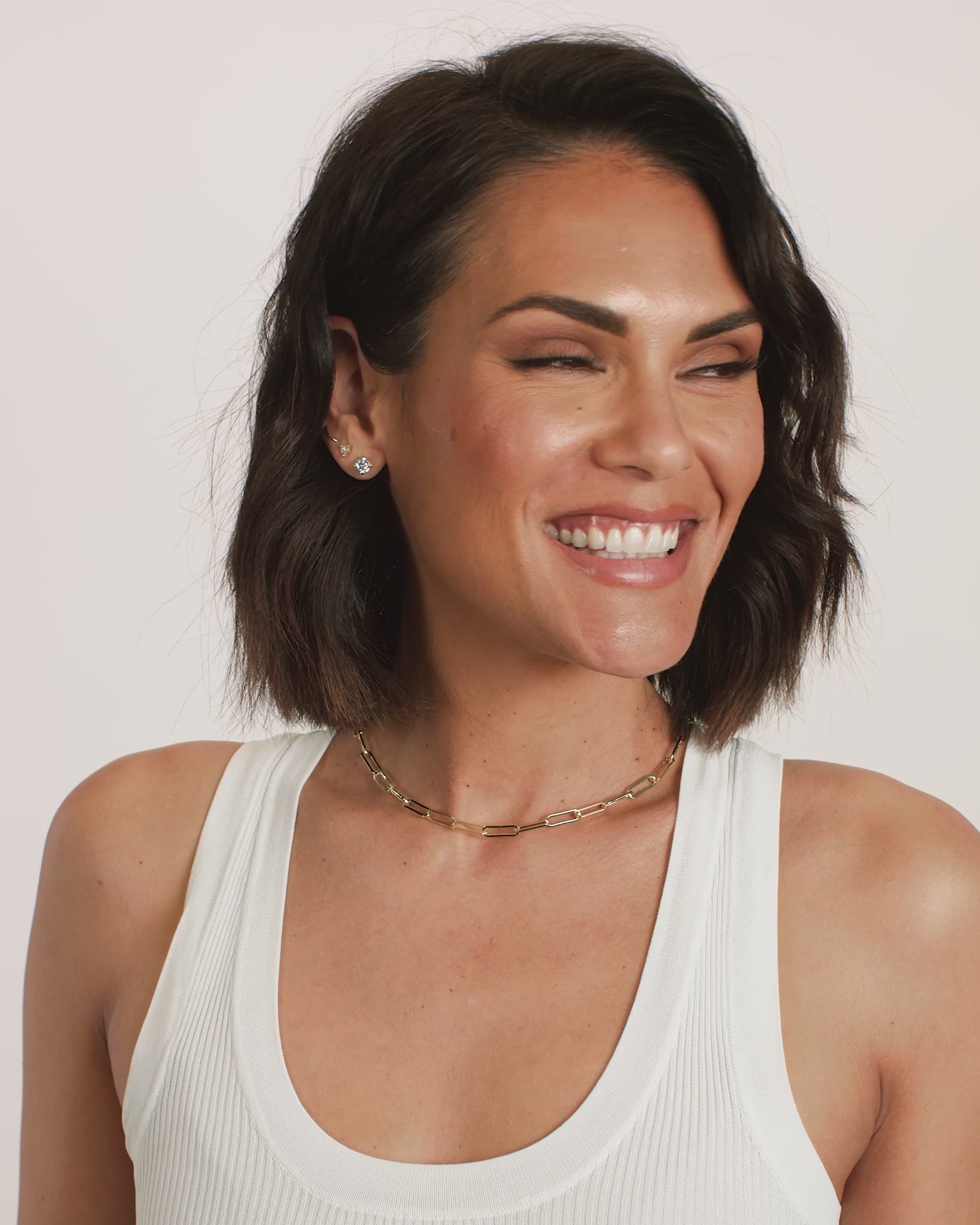 Samantha Chain Necklace 5mm - Gold