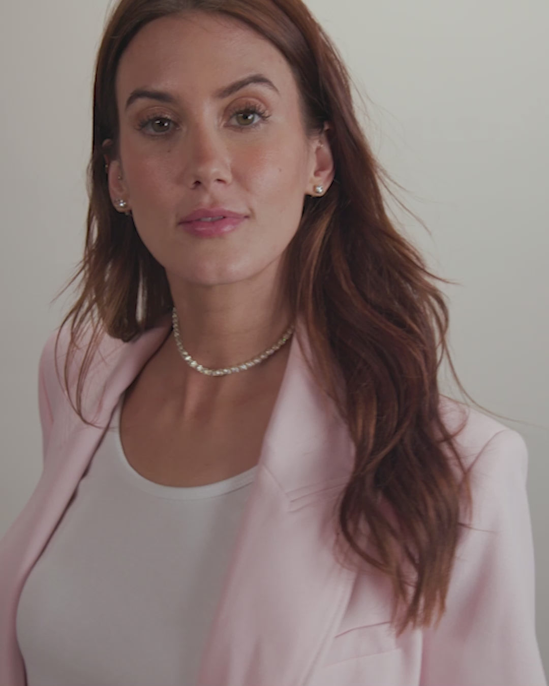 She's an Icon Tennis Choker 4mm - Gold|White Diamondettes