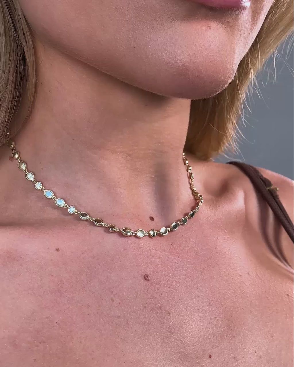 "She's A Natural" Infinity Necklace 4.7mm - Gold