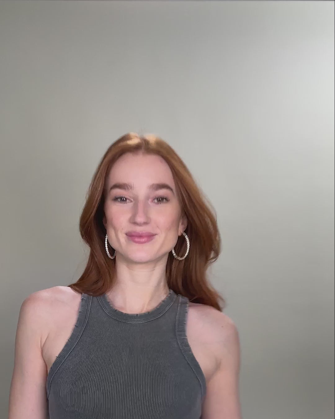 Heiress Hoops 2" - Gold|White Diamondettes