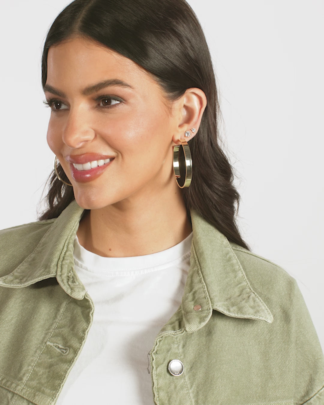 Atlas Hoops 2" - Gold